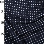 Buttersoft Cotton Poplin - Navy small spot