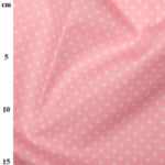 Buttersoft Cotton Poplin - Pink spotty