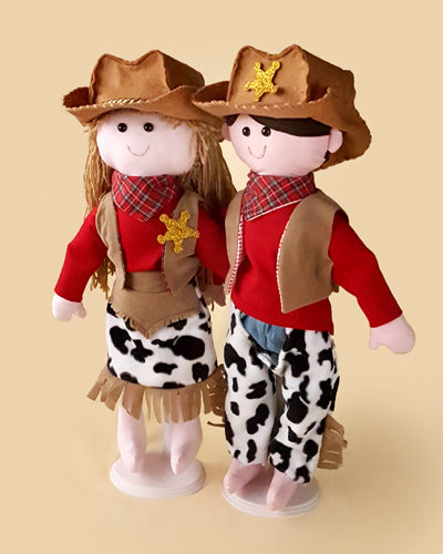 Cowgirl and Cowboy Costume