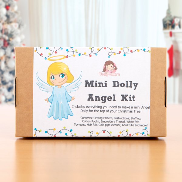 Mini Angel Dolly Kit (Christmas)