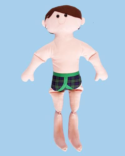 Boy Rag Doll Sewing Pattern - 'Doug' only