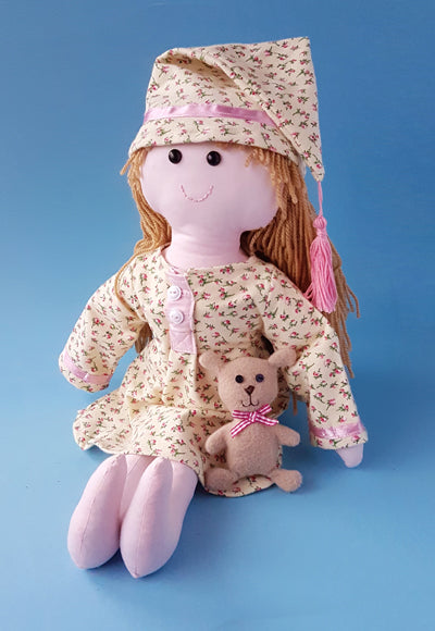 Nightgown and Nightcap Costume Kit