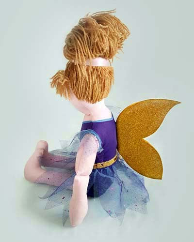 make a fairy raggy doll Dolly pattern