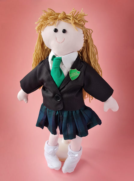Complete Dolly and School Uniform Kit