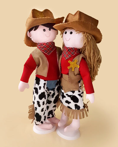 Cowgirl and Cowboy Costume