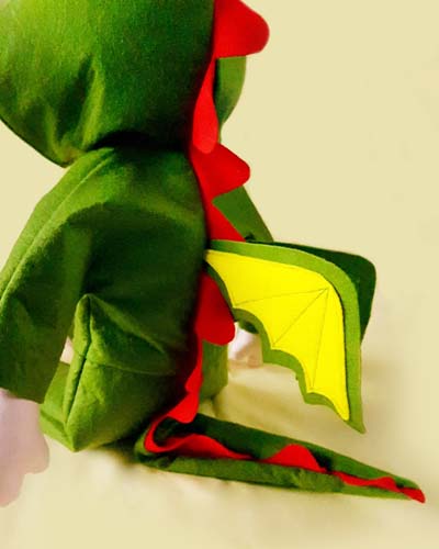 dolly pattern make a dragon costume