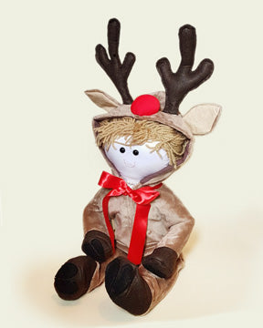 Reindeer Rag Doll Costume Pattern
